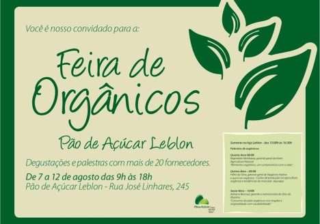 Feira de orgânicos no Leblon