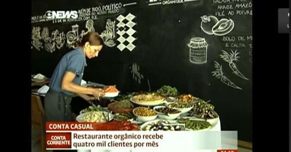 Mercado Orgânico na Globo NEWS