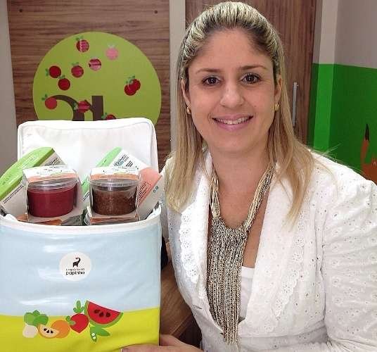 Maria Fernanda Rizzo, da Empório Papinha, transformou papinhas orgânicas feitas em casa em um negócio lucrativo: R$ 1,1 milhão somente em 2014. Foto: Divulgação