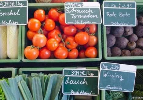 Vendas no setor orgânico alemão triplicam em 10 anos