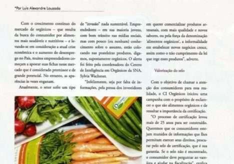 Campanha pela certificação de orgânicos combate informalidade