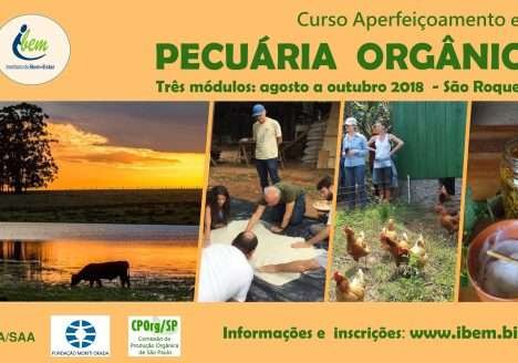 IBEM realiza curso sobre pecuária orgânica em SP