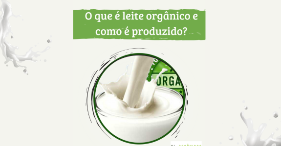 O que é leite orgânico e como é produzido?