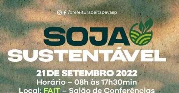 Prefeitura de Itapeva promove evento sobre Soja Sustentável