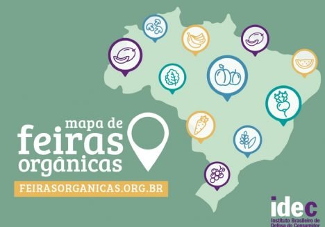 Site do Mapa de Feiras Orgânicas está de cara nova