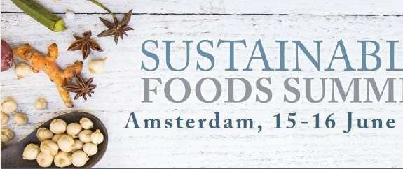 Sustainable Foods Summit, Amsterdam.
