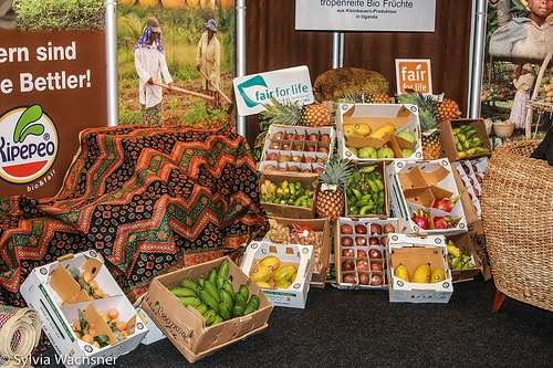 Estade africano na Biofach Nuremberg, 2010.