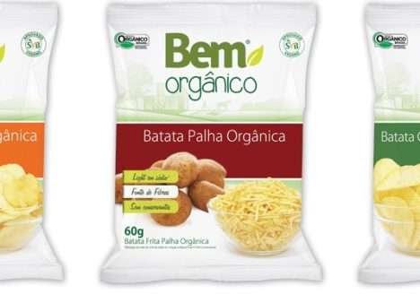 Bem Orgânico lança a 1ª Batata frita orgânica do Brasil