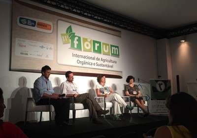 Debate tratou dos benefícios da agricultura orgânica e a nova lei de alimentação orgânica escolar em SP (Foto: Susana Berbert/Ed. Globo)