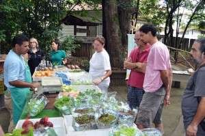 Foto/Divulgação Bosque recebeu feira de produtos orgânicos. Foto:AI/Prefeitura