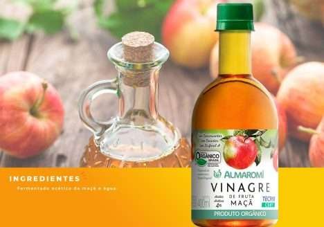 Uso do vinagre de maçã orgânico para a saúde é indicado pela ciência