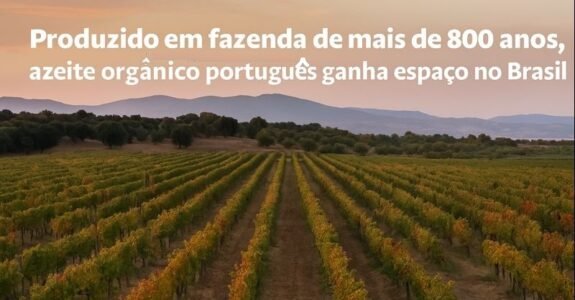 Produzido em fazenda de mais de 800 anos, azeite orgânico português ganha espaço no Brasil